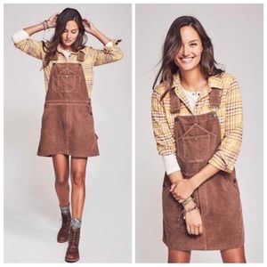 Faherty Brown Mini Dress